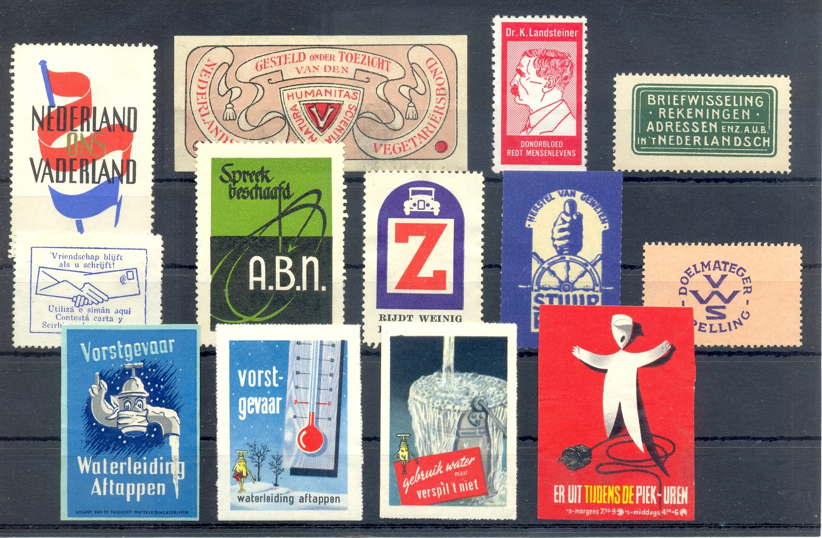 オランダ : Registered mail labelsロール［A］ オランダ : Registered mail labelsロール［A］ 80UP 1.75