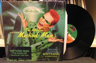 Method Man ''The Riddler'' 12'' VG+ in shrink Redman Wu-Tang Clan Raekwon RZA ODB