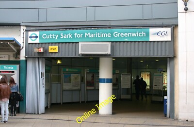 Photo 6x4 Cutty Sark for Greenwich Maritime DLR station Greenwich/TQ3977 c2013