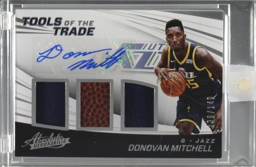 2017-18 Panini Absolute - Donovan Mitchell #TT3-DM