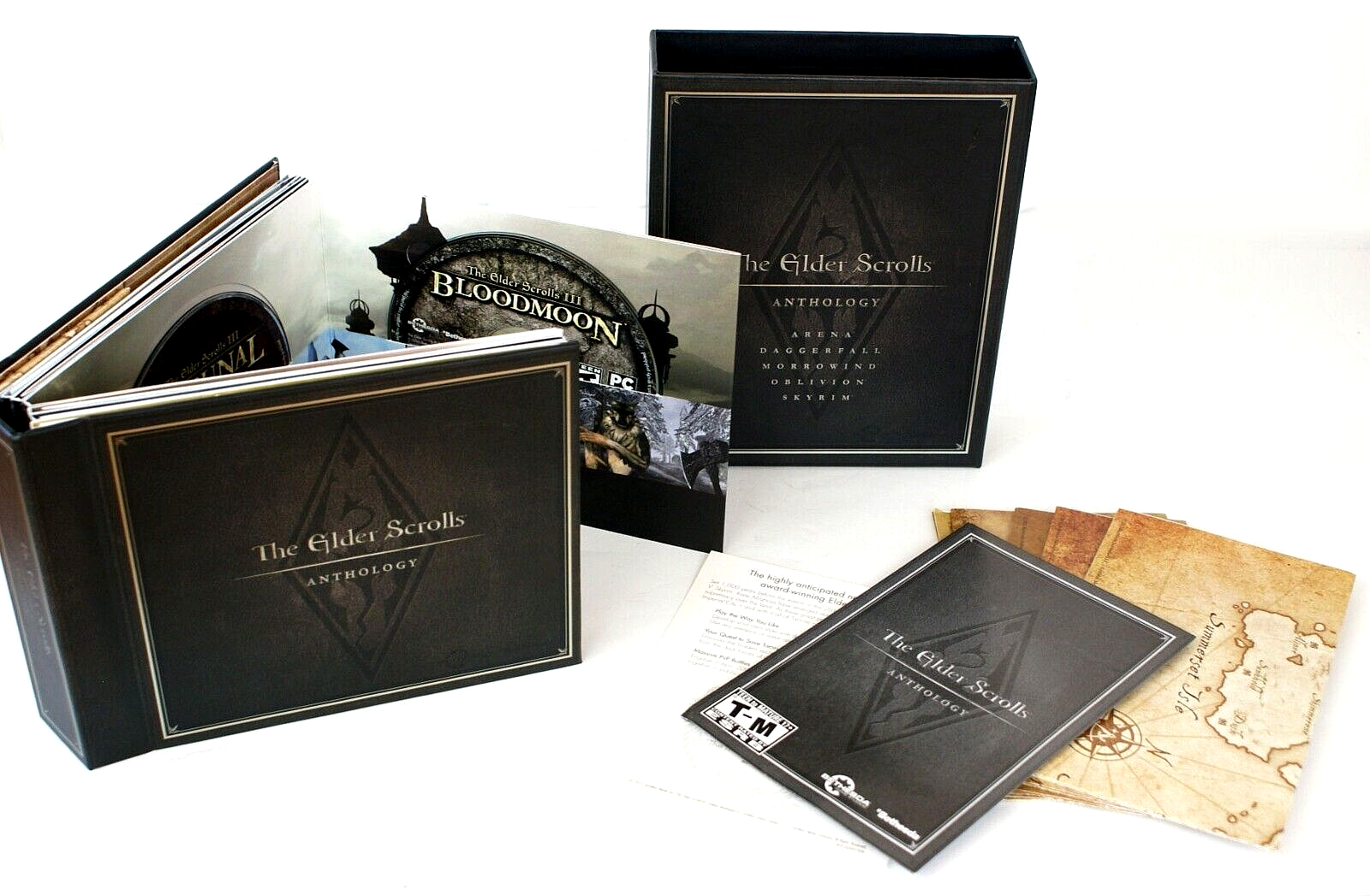 The Elder Scrolls Anthology Complete Box Set Cd Rom For Pc 5 Maps 9 Discsのebay公認海外通販 セカイモン