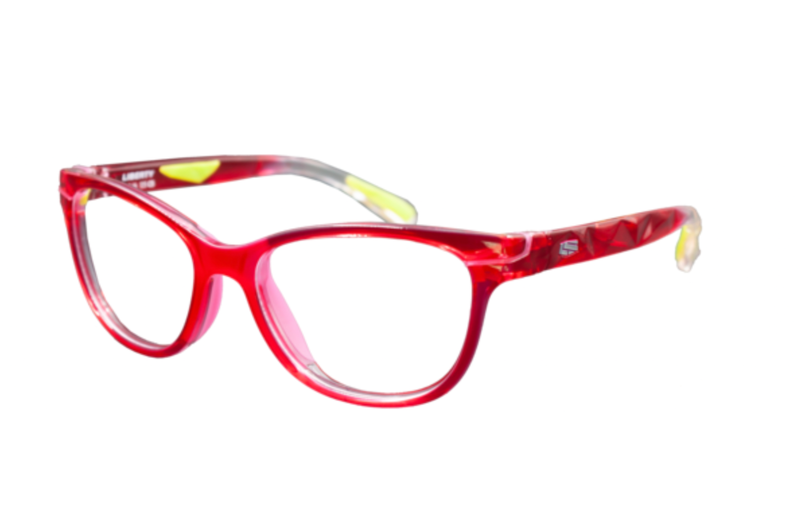 Liberty Sport Z8 Y70 Rec Specs Frames Translucent RED/LIME