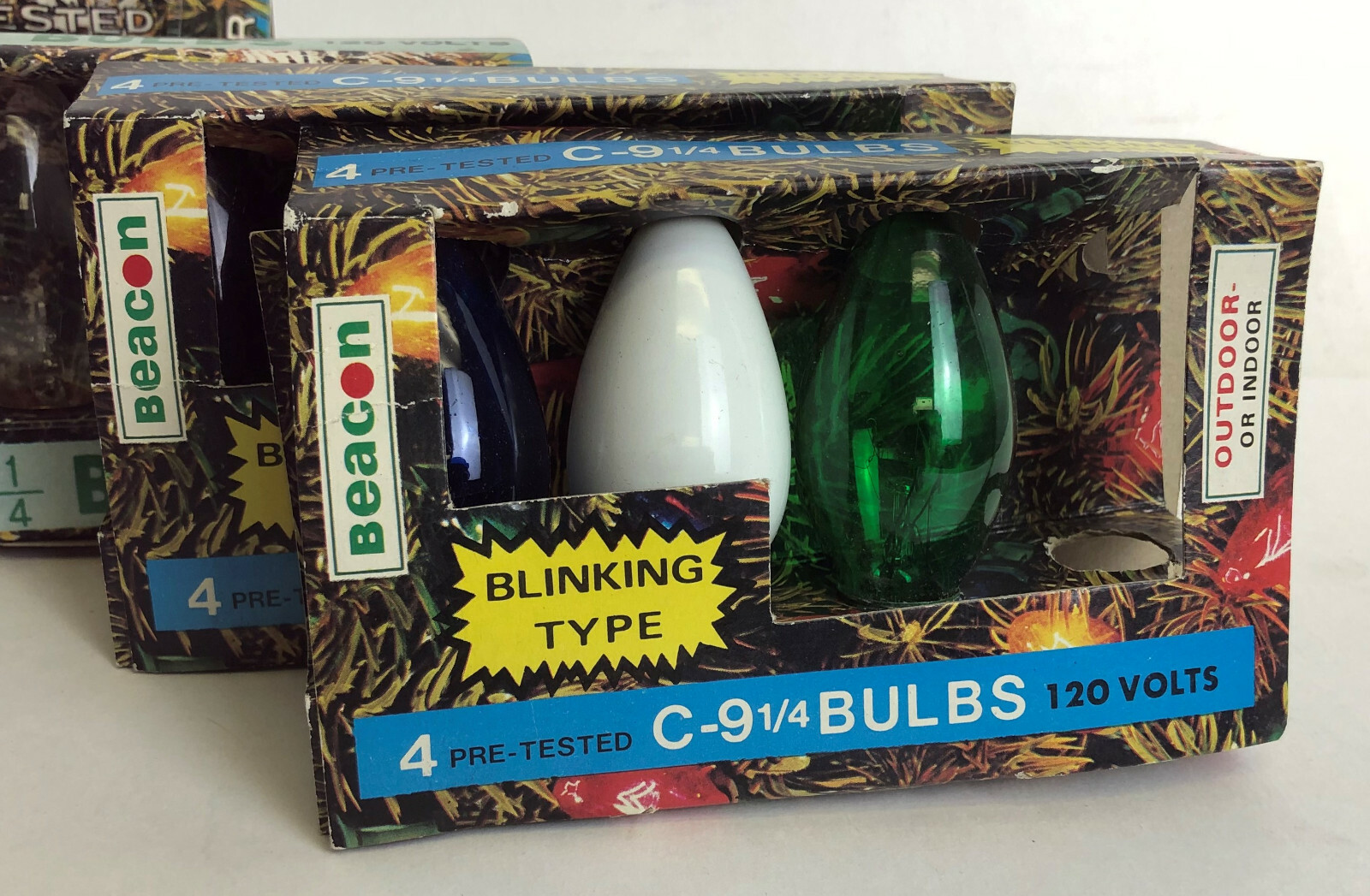 BEACON INDOOR OUTDOOR BLINKING TYPE C-9 1/4 BULBS (11)