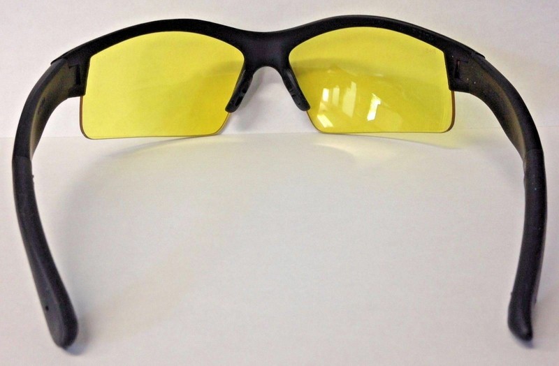 Smith & Wesson MP10441ID Half Frame Shooting Glasses With Amber AF