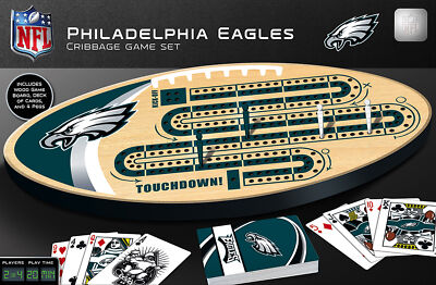 MasterPieces - Philadelphia Eagles - NFL Cribbage Card Game