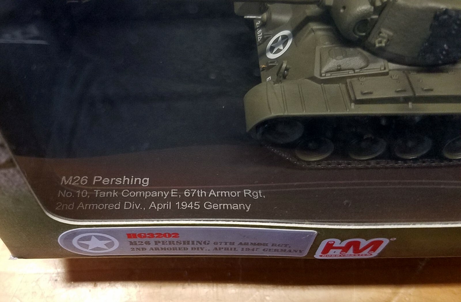 Hobby Master Diecast 1:72 M26 Pershing Tank Germany 1945 NEW HG3202