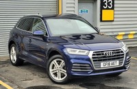2018 Audi Q5 2.0 TFSI S line S Tronic quattro Euro 6 (s/s) 5dr ESTATE Petrol Aut
