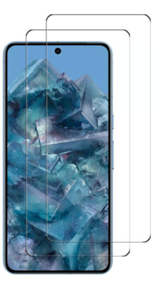 2Pack Tempered Glass Screen Protector For Google Pixel 8 / 8 Pro / 8a