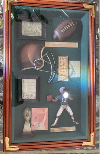 アンティーク　アメリカ　History of Baseball シャドーボックス Vintage the history of baseball large display case shadow