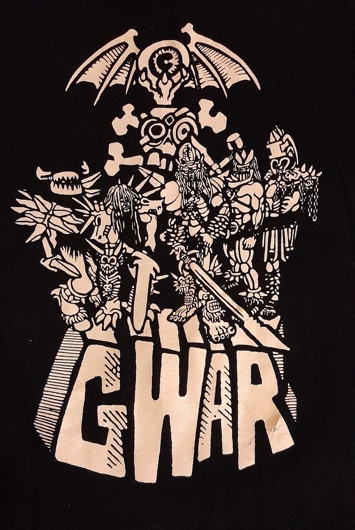 GWAR VINTAGE TSHIRT GLOW IN THE DARK 1994 | eBay