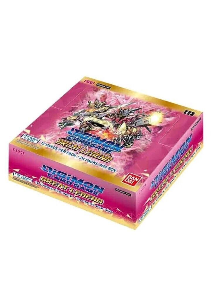 Great Legend Booster Box English BT-04 Digimon TCG