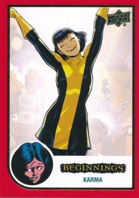 #48 KARMA 2023(2024) UD Marvel Beginnings vol 2 series 2 RED X-MEN