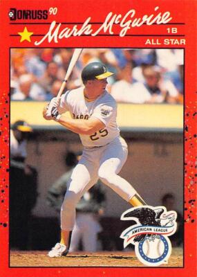 1990 Donruss #697b Mark McGwire