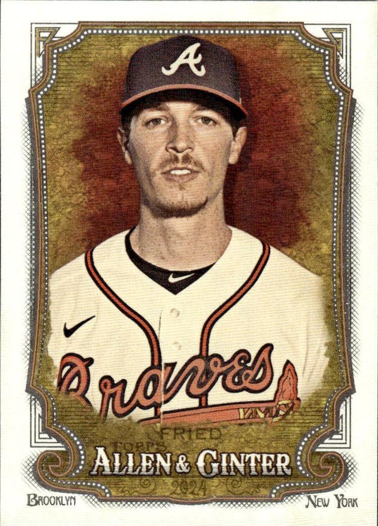 2024 Topps Allen & Ginter - Max Fried #75 Mini Black Border for sale ...