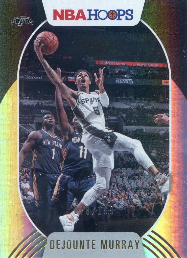 NBA Dejounte Murray サインカード　x/99 Amazon.co.jp: NBA DEJOUNTE MURRAY サインカード x 99