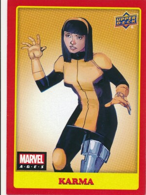 #140 KARMA 2020 2021 Upper Deck Marvel Ages MID SP X-MEN