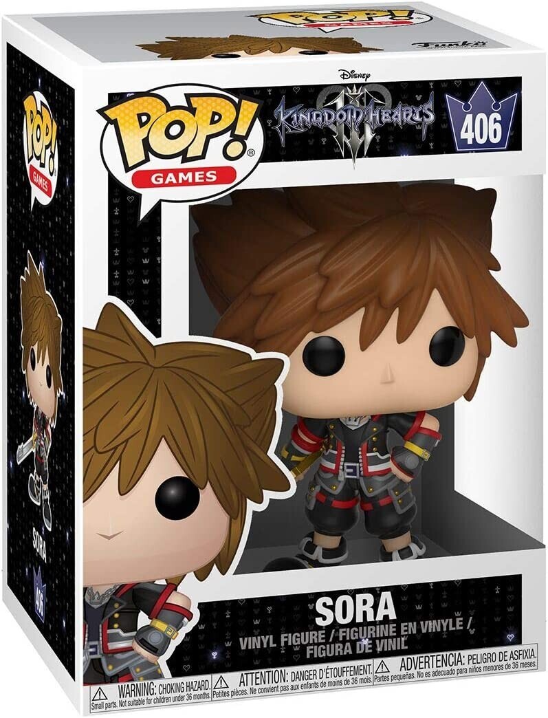 Funko Pop! Disney フィギュア 3体セット Amazon.com: Funko Pop Disney: Kingdom Hearts 3 - Sora