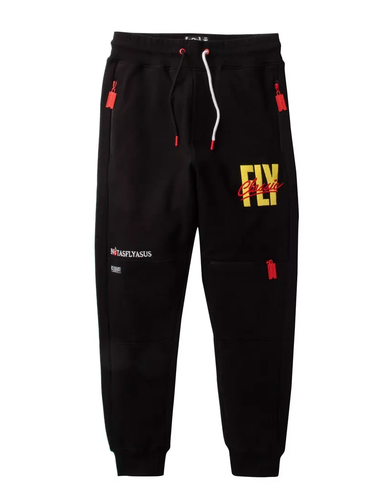 

Мужские флисовые спортивные штаны Born Fly Black Fly Classic, Черный