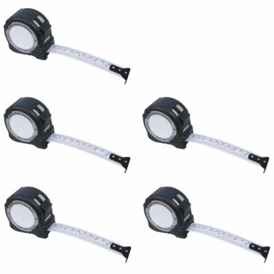 FastCap PMS-FLAT-16 16' ProCarpenter Flatback Series Measuring Tape, 5-Pack