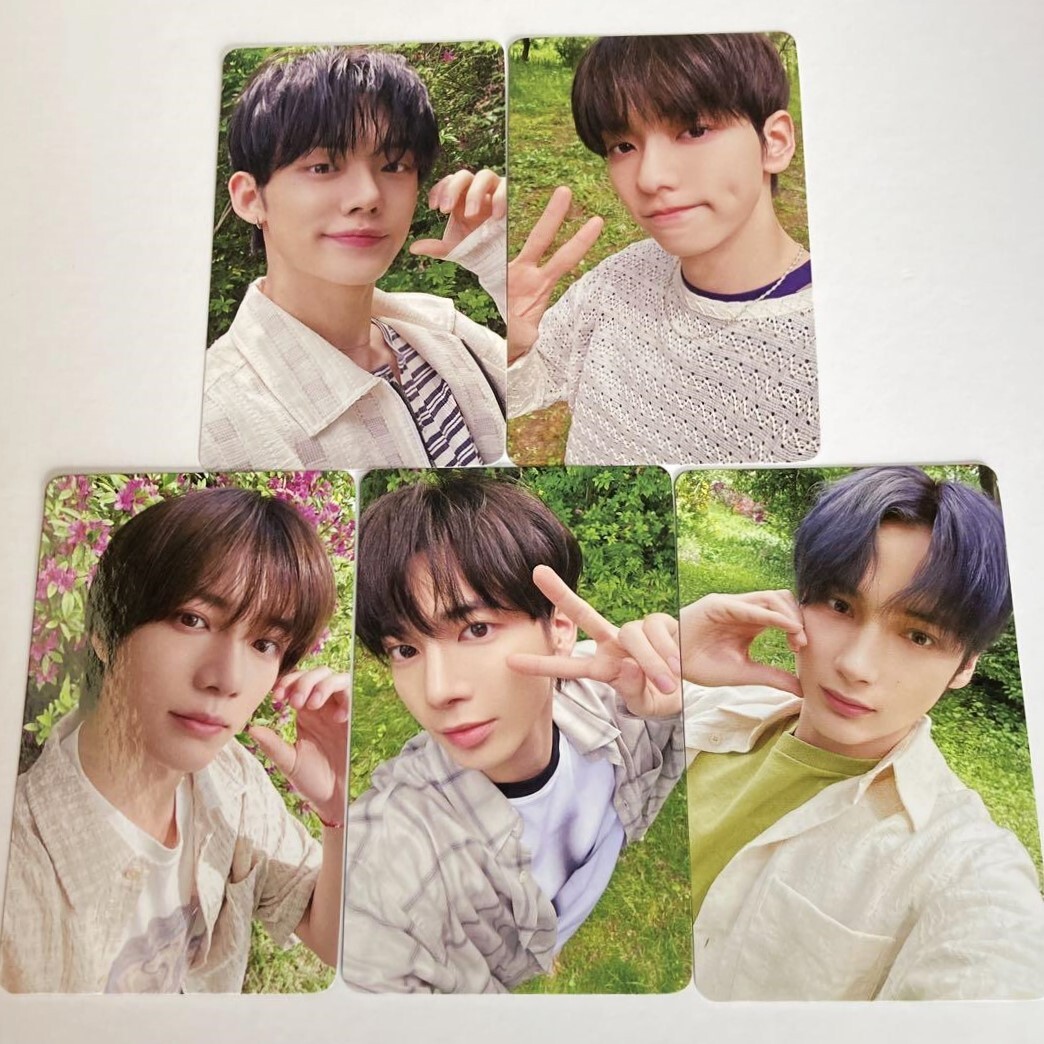 TXT 直筆サイン LIMITED PHOTO TICKET TXT FREEZE Autograph Limited Photo Ticket Yeonjun Soobin