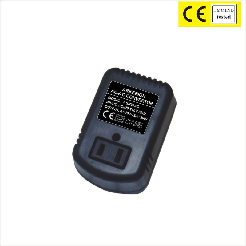 Transformateur 220v Fr Male > 110v Us-30w Convertisseur 220 110v Petit & Fiable