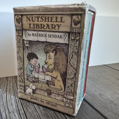 1962 Nutshell Library by Maurice Sendak - Harper & Row -missing 1 Book