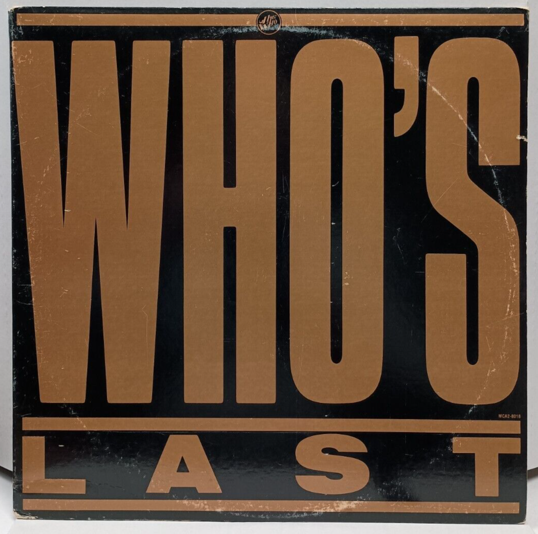 The Who: Who's Last - US 1984 MCA 2LP | eBay