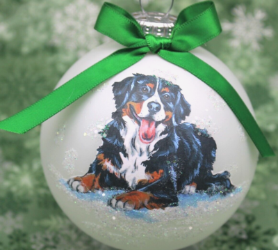 Bernese mountain dog ornament sales