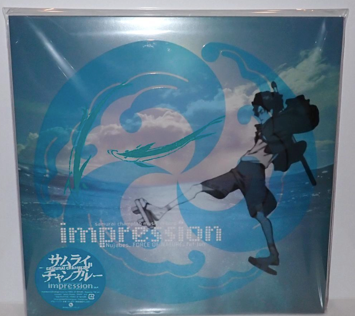 サムライチャンプルー　impression 2LP NUJABES アナログ Amazon.co.jp: samurai champloo music record 