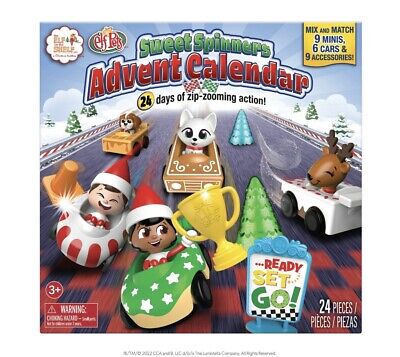 2022 Elf On The Shelf Sweet Spinners Advent Calendar 24 Surprises New NIB