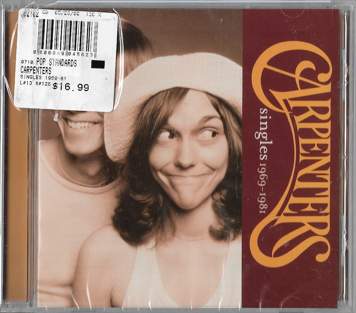 Carpenters Singles 1969-1981 ハイブリッドSACD Singles 1969-1981 by The Carpenters (CD, 2000) NEW