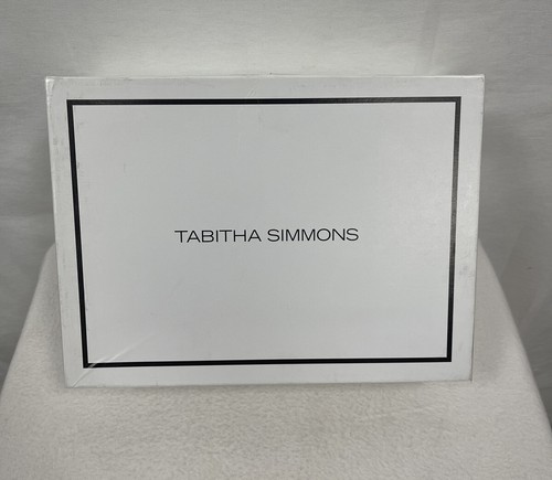 Pre-owned Tabitha Simmons Frances Sapphire Velvet Bow Heels Sandals Size 8us/38eu In Blue