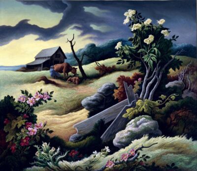 June Morning: Thomas Hart Benton : 1945 : Archival Quality Art Print 13x19