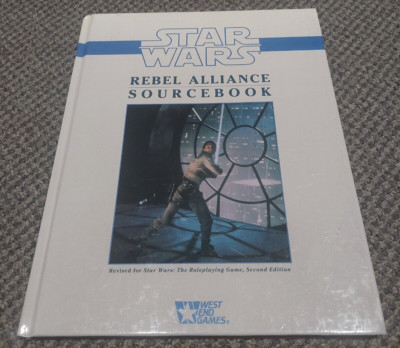 Star Wars - Rebel Alliance Sourcebook - West End Games 40091 RPG 2nd Edition HC