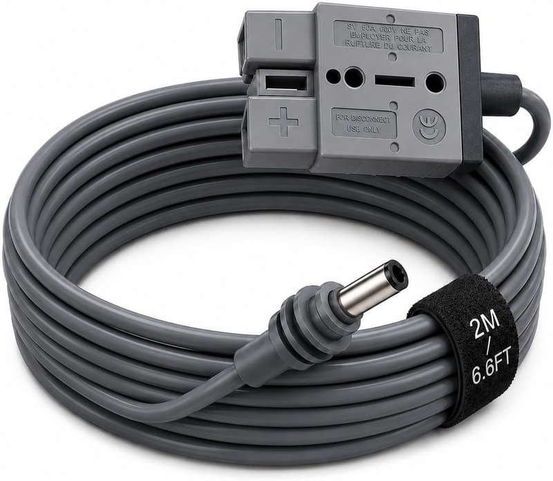 Starlink Mini Anderson Plug Power Cable (2M), Anderson to DC 5.5X2.1Mm Extension