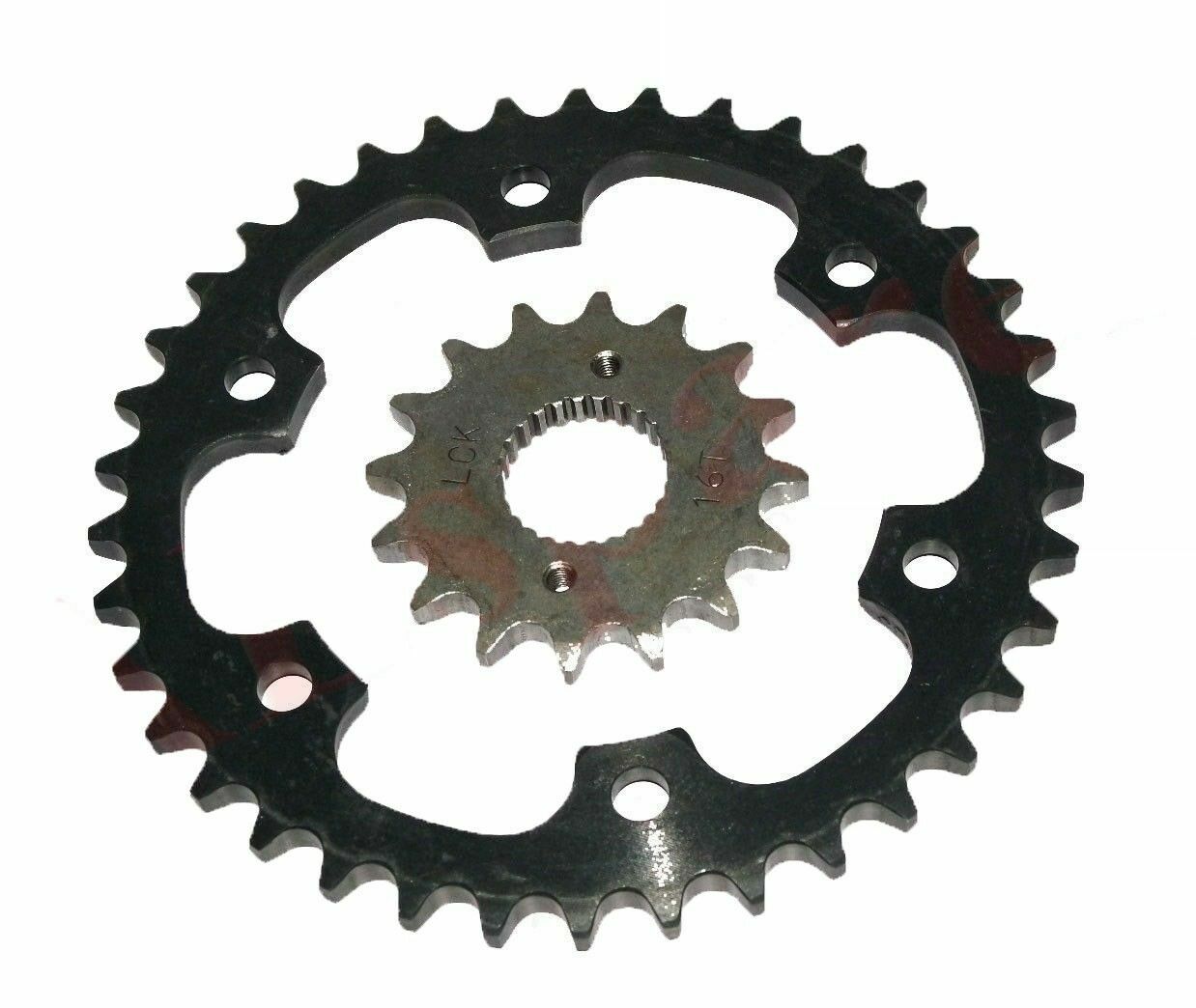 Fits Royal Enfield Classic Thunderbird 350cc Chain + Sprocket Kit 16 Teeth  