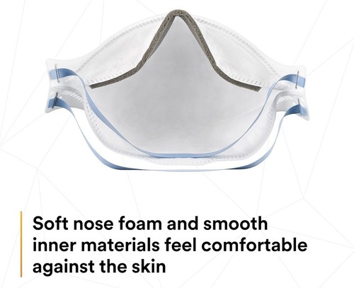 3M Aura 9205+ N95 NIOSH Approved Particulate Respirator Face Mask (20 Pack)
