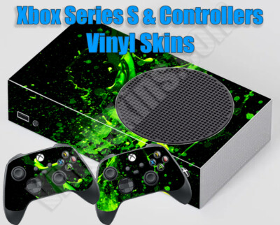 Choose Any 1 Skin Design for Xbox Series S Console + 2 Controllers - Free Ship!