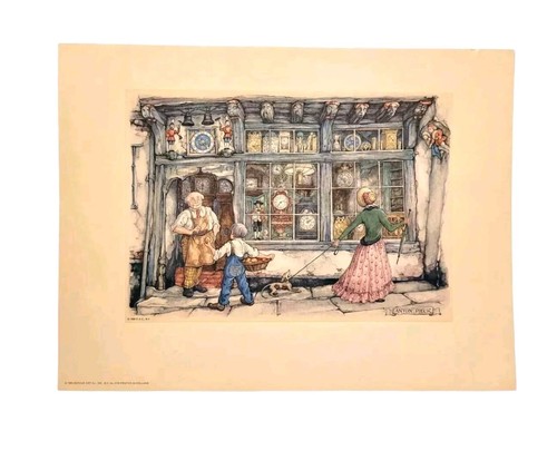 立体絵画　ANTON PIECK ANTON PIECK 立体アート 市場の風景