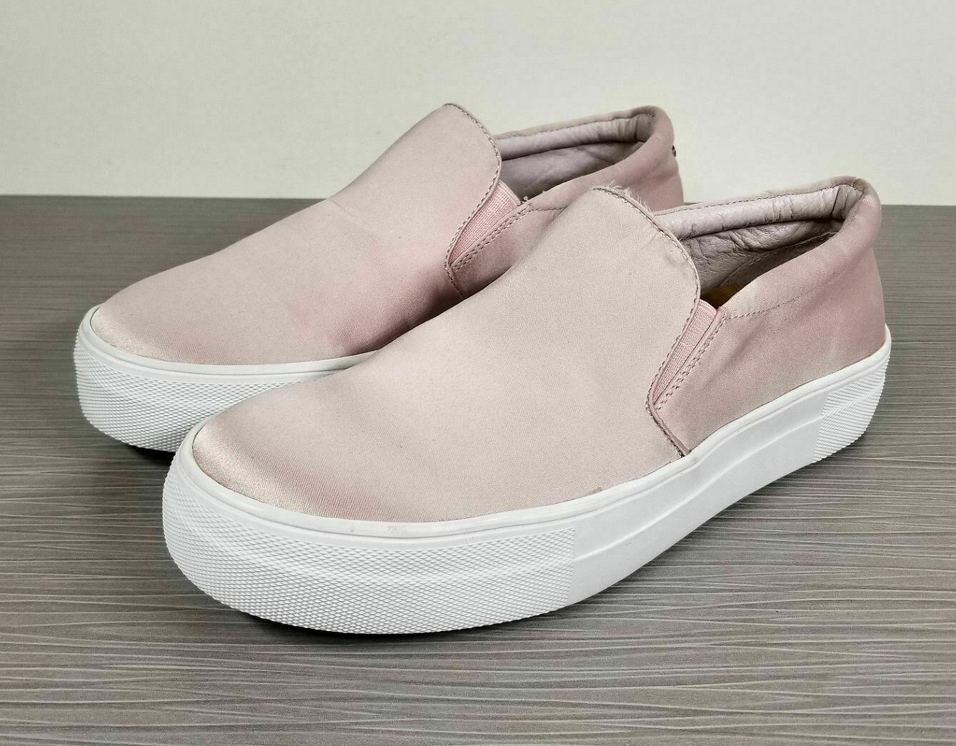 Steve Madden Giles Sneakers, Pink Satin, Womens Various Sizes