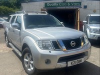 2010 10 NISSAN NAVARA 2.5 DCI 190 DOUBLE CAB PICK UP 4WD LEATHER FSH PX SWAPS