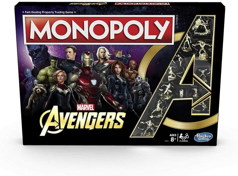 Hasbro Gaming Monopoly Marvel Avengers Dealing Property Trad