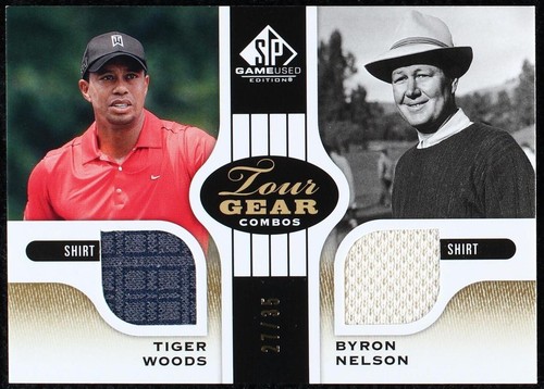 2012 SP Game Used Edition - Byron Nelson Tiger Woods #TG2-WN