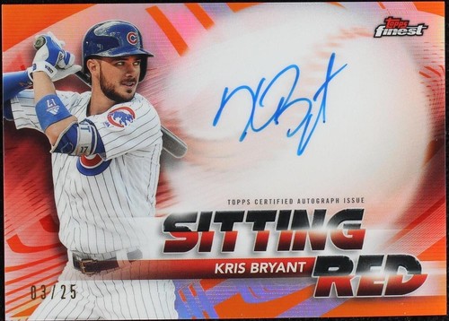 2018 Topps Finest - Kris Bryant #SRA-KB