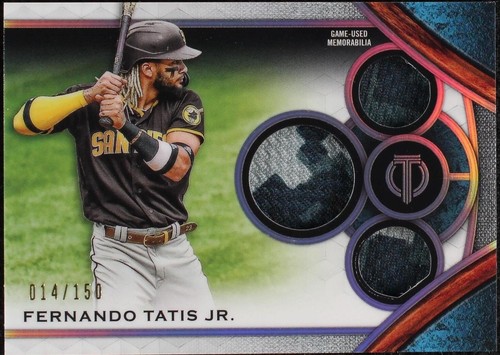 2024 Topps Tribute Fernando Tatis Jr. #TTTA-FTJ Threads Auto 2024 Topps Tribute Fernando Tatis Jr. #TTTA-FTJ Threads Auto