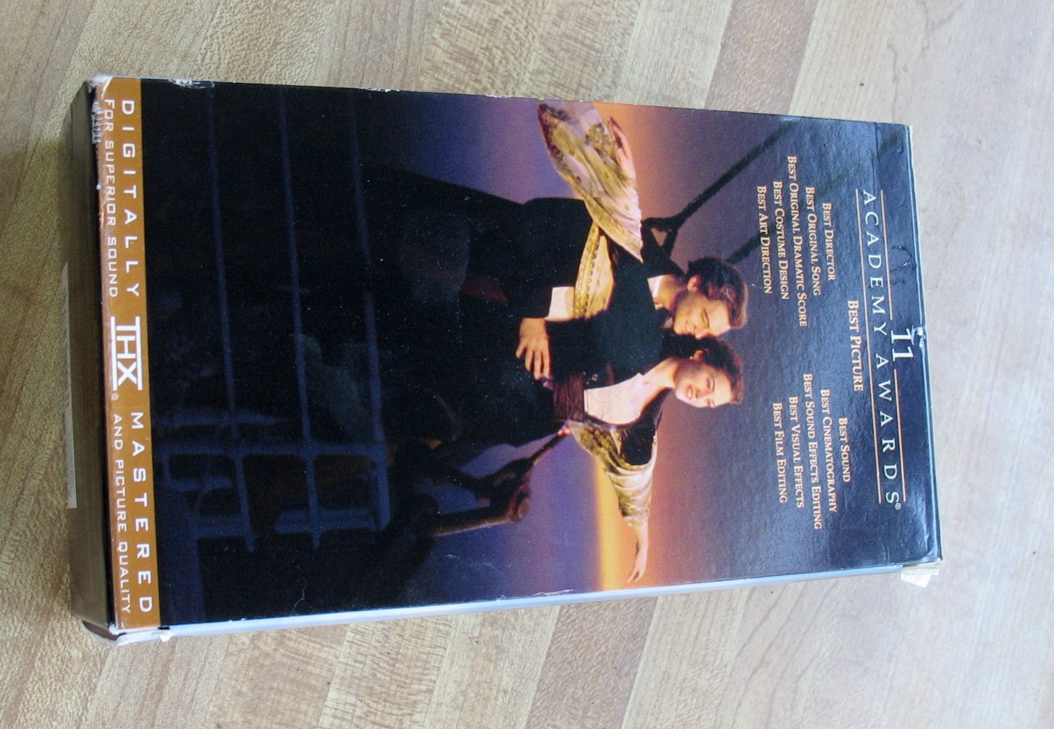 Vintage  VHS Titanic 2 Tapes  Drama Love Story