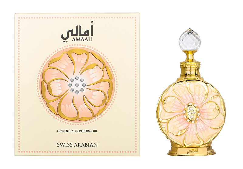 Swiss Arabian Amaali Perfume Oil - Luxurious Fragrance from Dubai, 0.5 Oz-NEW