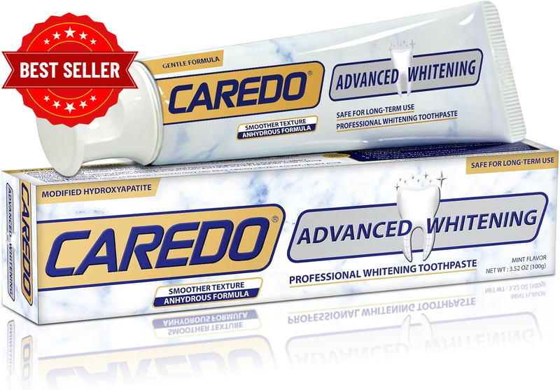 Nano-Hydroxyapatite Whitening Toothpaste for Sensitive Teeth - Fluoride Free & S