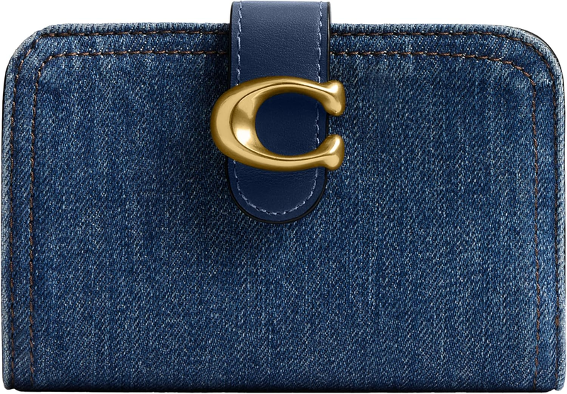 COACH Womens Tabby Wallet Deep Blue One Size