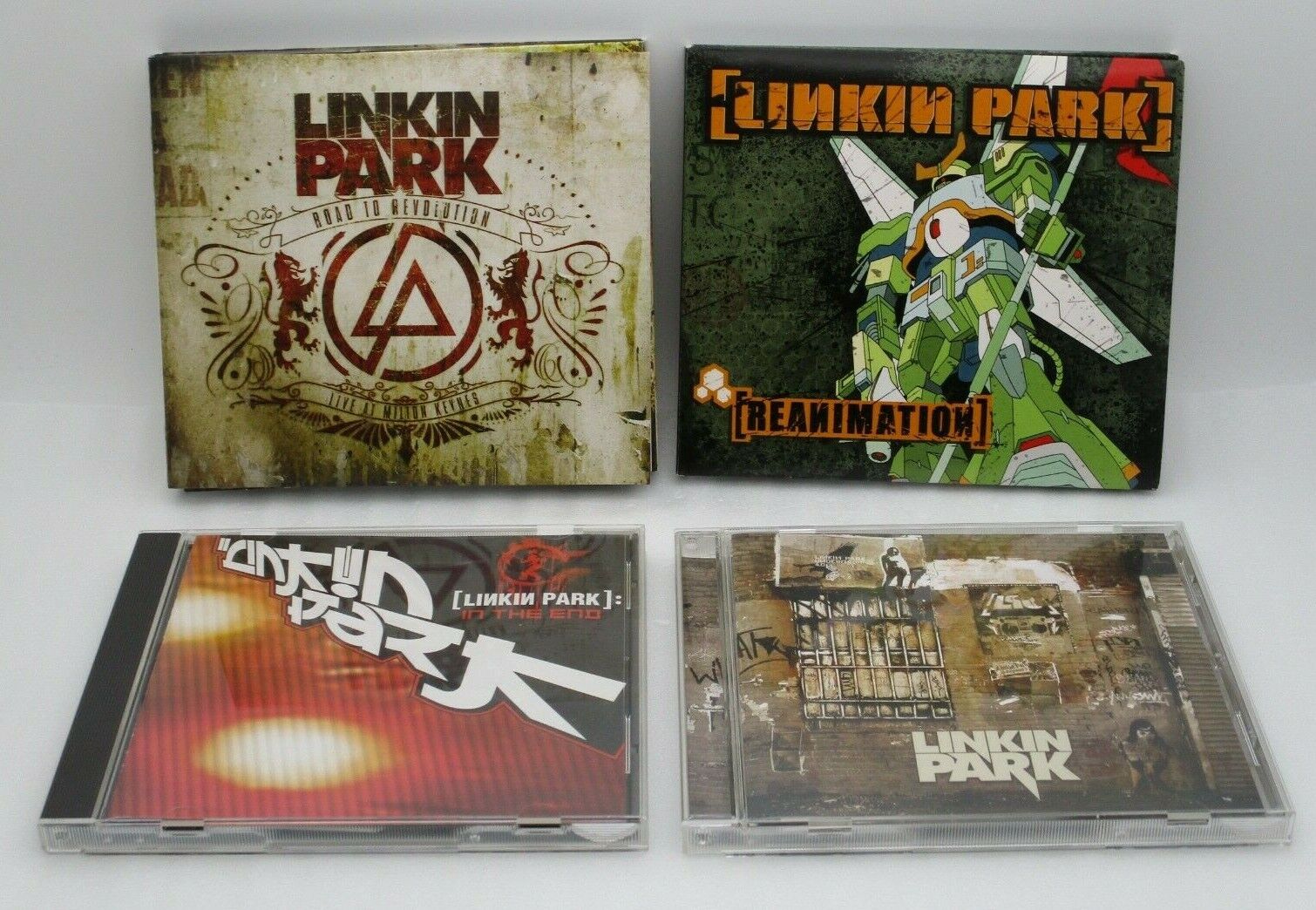 LINKIN PARK CD ROAD TO REVOLUTION, REANIMATION, IN THE END LINKIN PARK CD ROAD TO REVOLUTION, REANIMATION, IN THE END